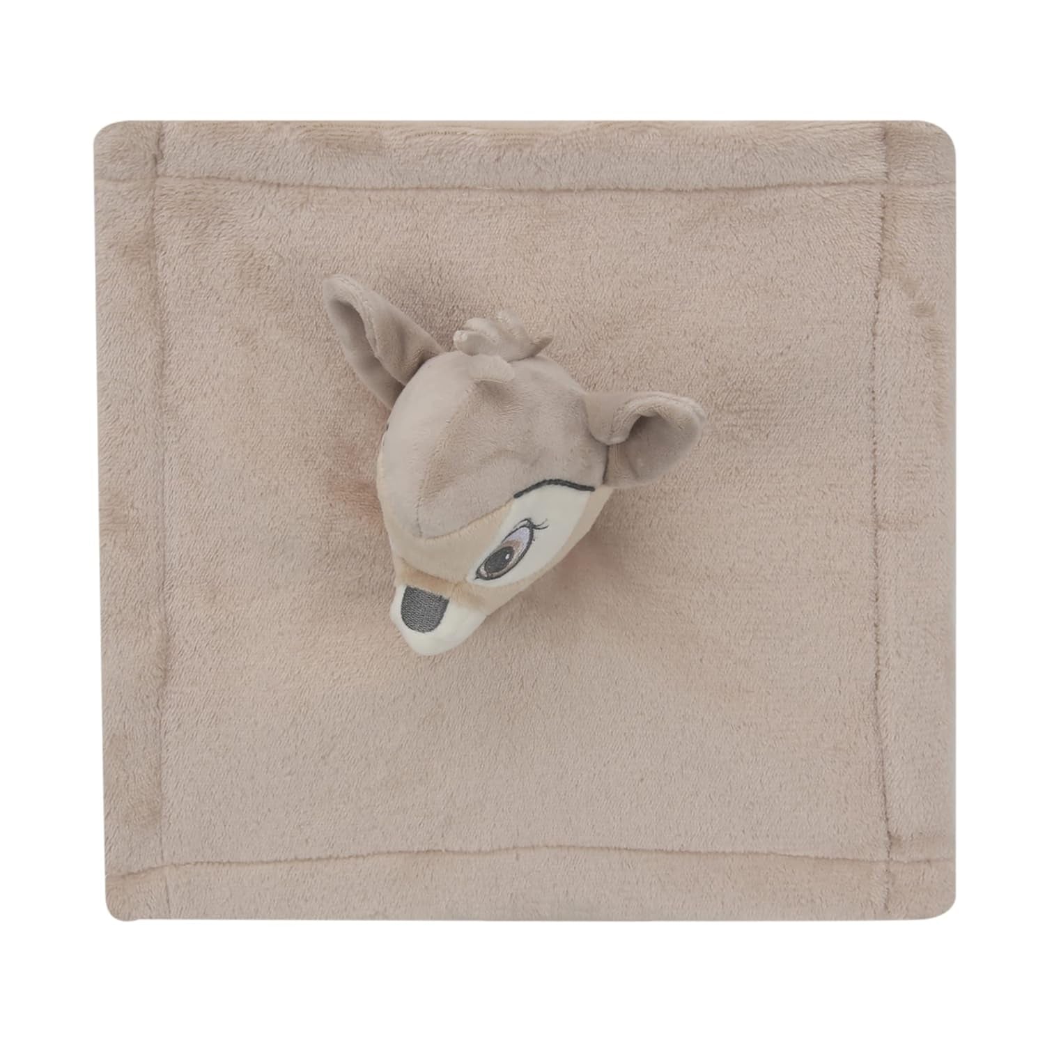 Lambs & Ivy Disney Baby Bambi Deer/Fawn Security Blanket/Lovey - Taupe