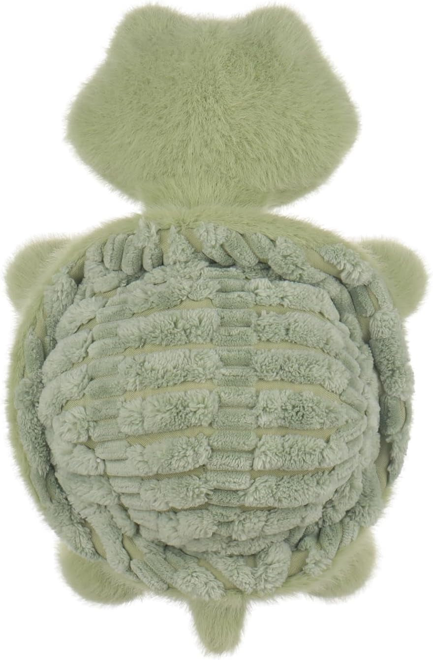 Apricot Lamb Witty Turtle Ryan Plush Stuffed Animals for Kids, Soft Cute Plush Toys for Baby Girl and Boy, Fluffy Witty Turtle Green 8.3 Inches