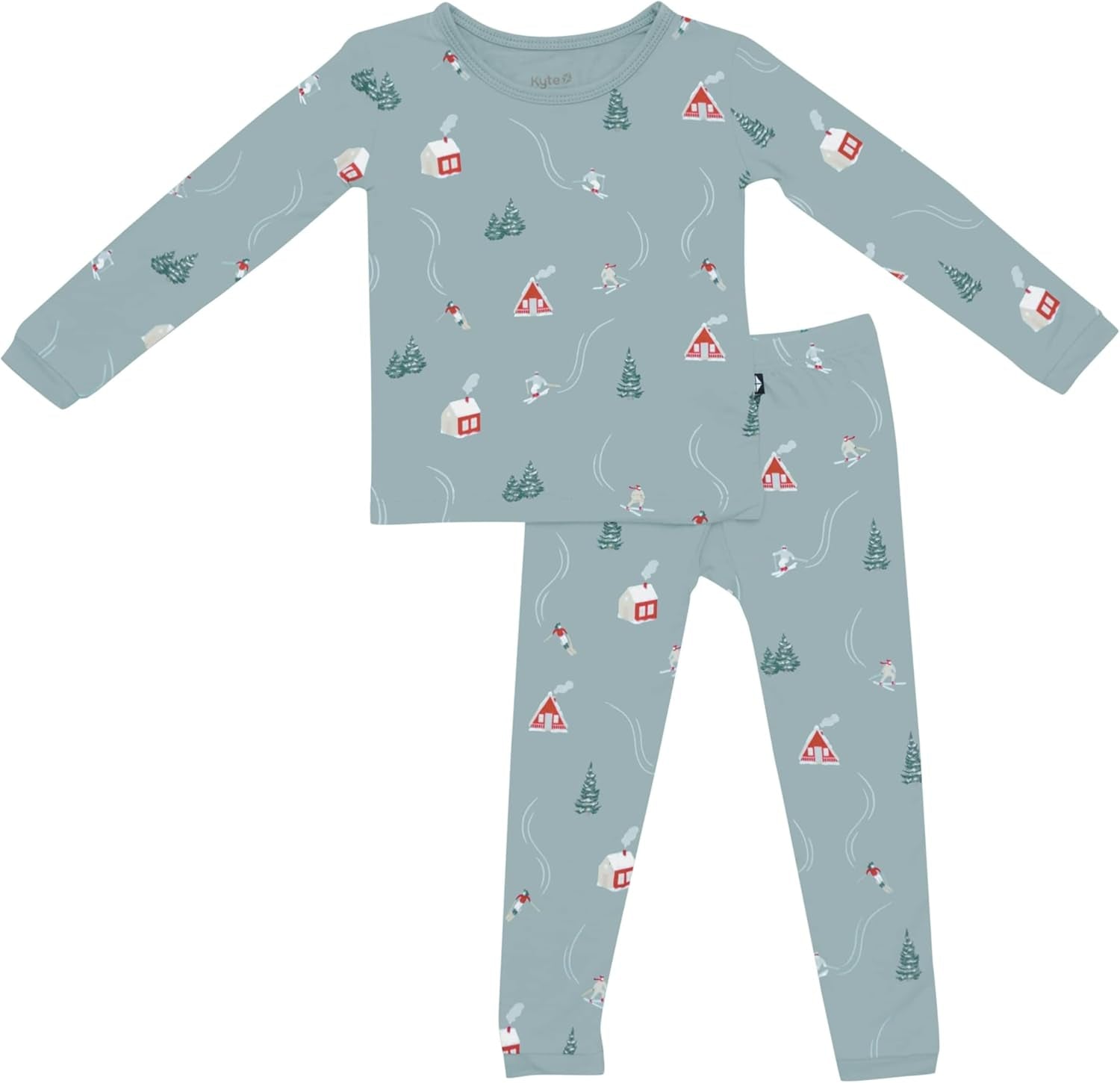 KYTE BABY Toddler Pajama Set - Pjs for Toddlers Made of Soft Bamboo Rayon Material