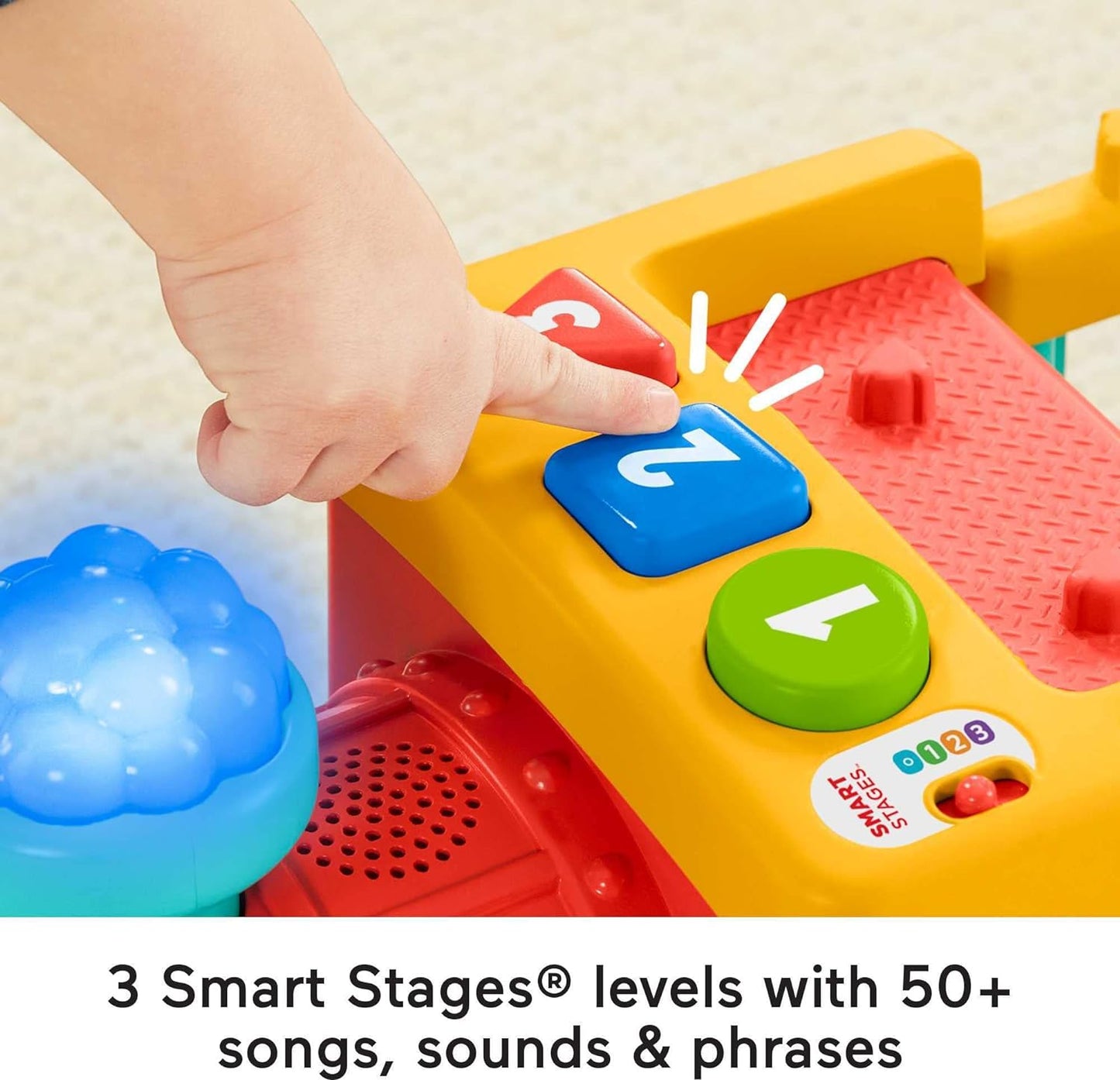 Fisher-Price Little People Toddler Learning Toy Big ABC Animal Train with Smart Stages & 6 Figures for Pretend Play Kids Ages 1+ Years​