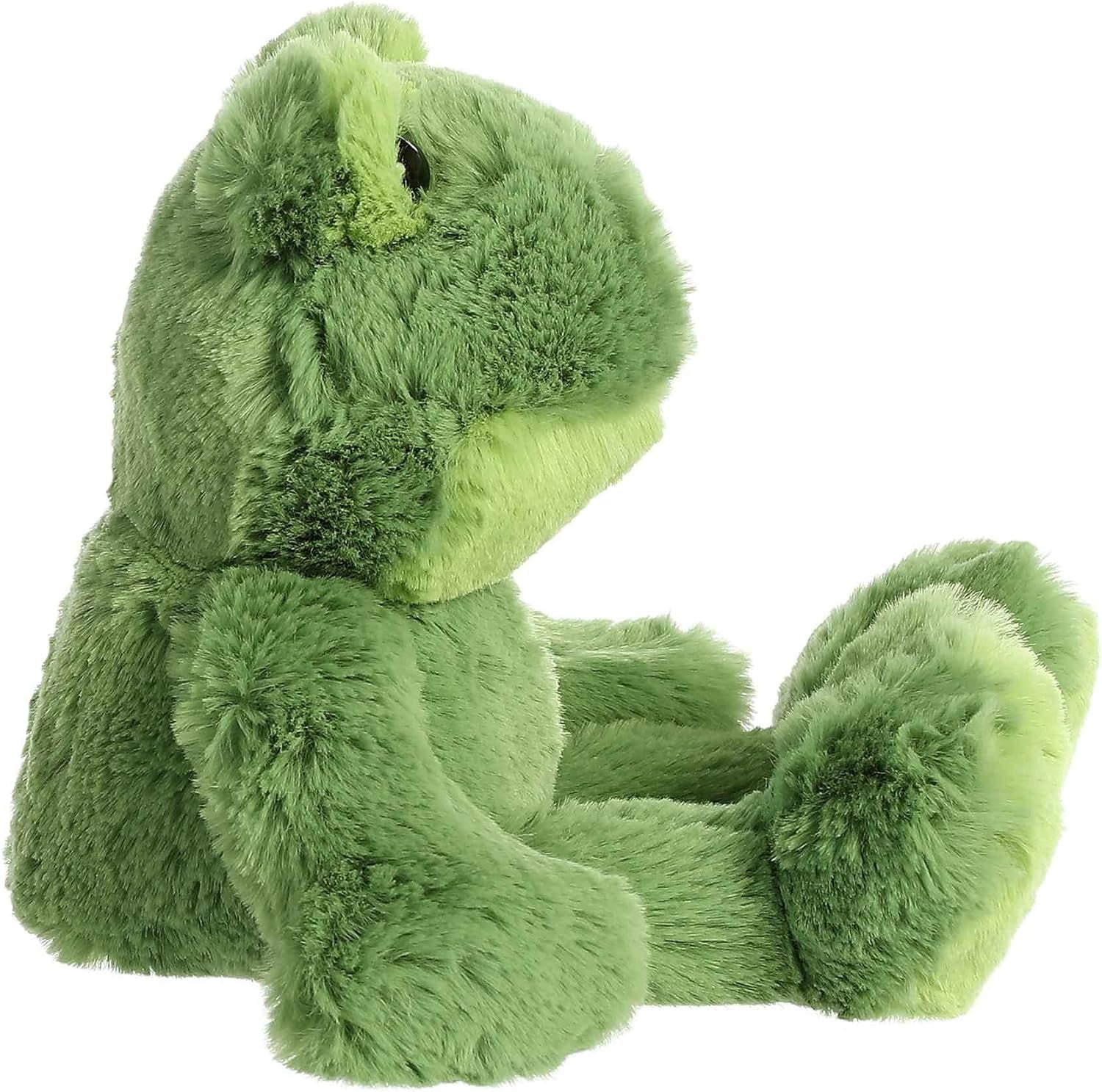 Aurora® Adorable Mini Flopsie™ Fernando Frog™ Stuffed Animal - Playful Ease - Timeless Companions - Green 8 Inches