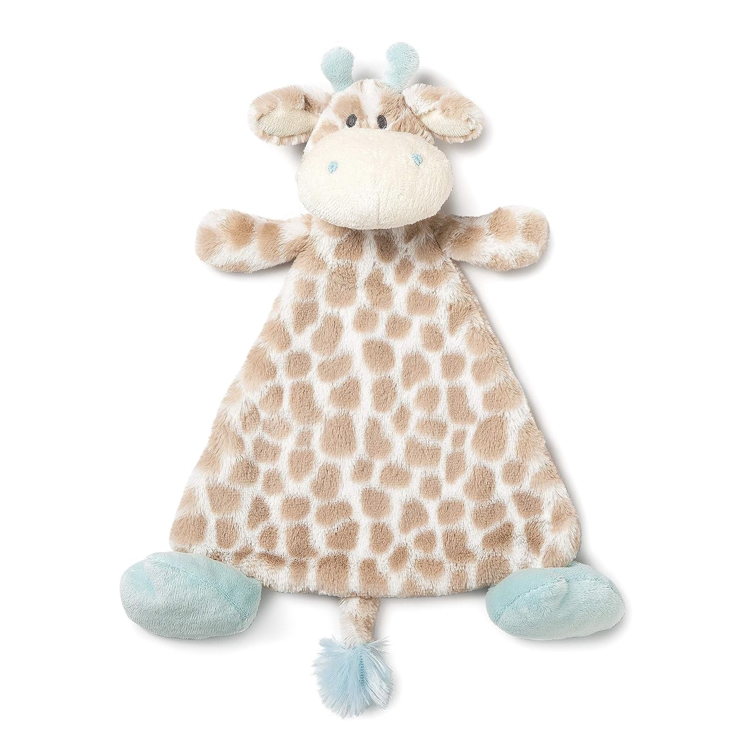 DEMDACO Sadie Giraffe Pale Pink Children'S Plush Rattle Blankie