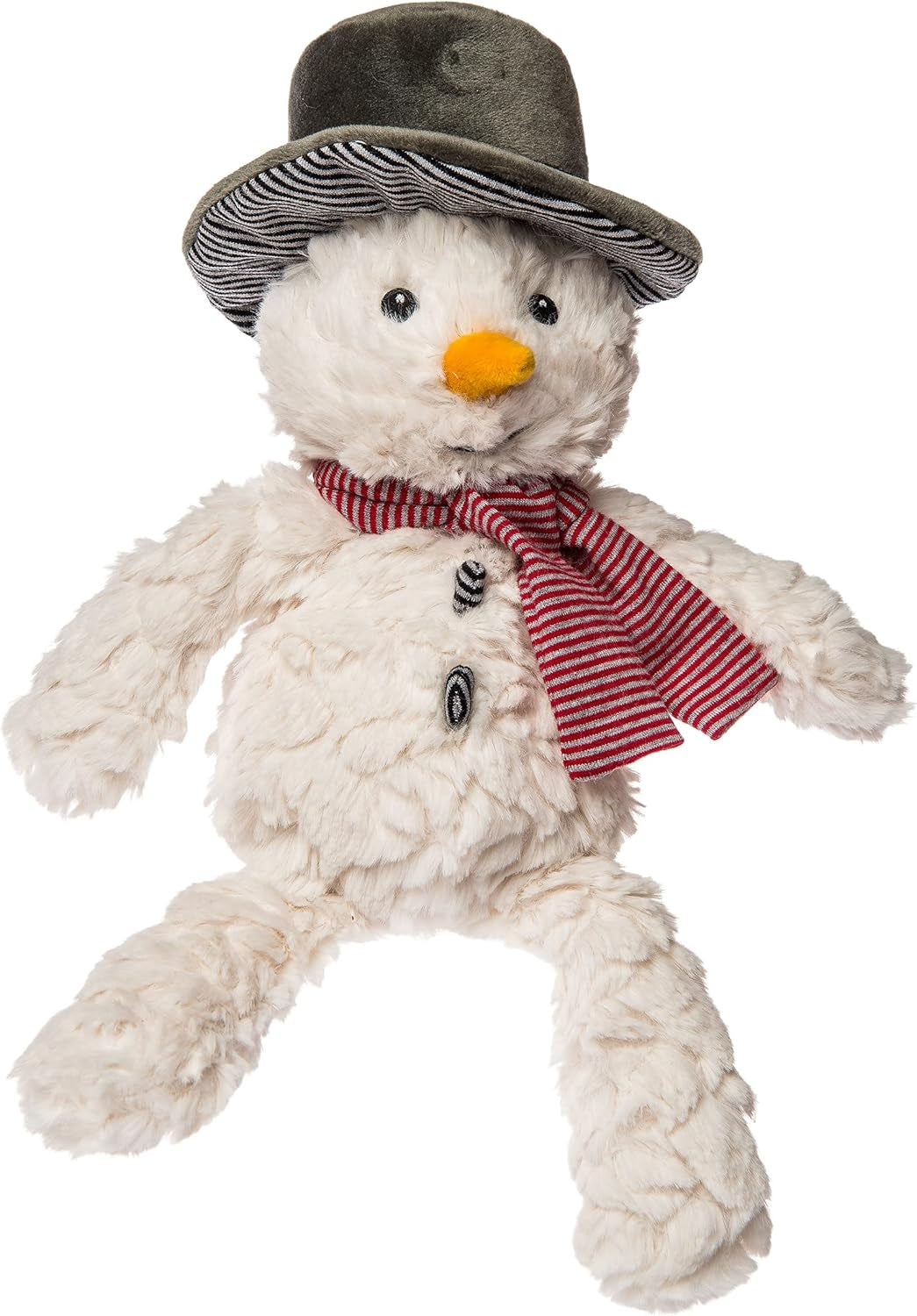 Mary Meyer Stuffed Animal Putty Collection Soft Toy, 10-Inches, Blizzard Snowman