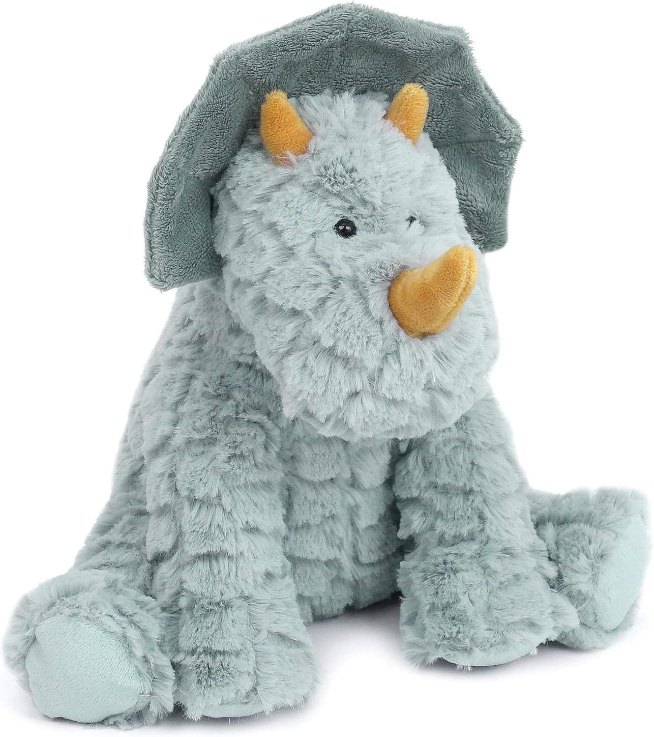 MON AMI Bashful the Dino Stuffed Animal – 9”, Soft & Cuddly Dinosaur Plush, Use as Toy or Nursery Room Décor, Great for Kids of All Ages