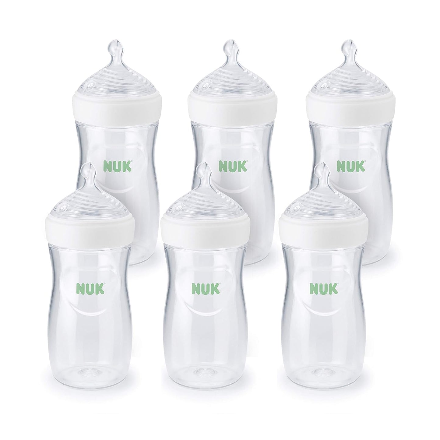 NUK Simply Natural Baby Bottle with Safetemp