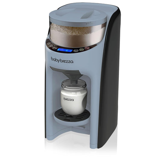 Baby Brezza New and Improved Formula Pro Advanced Formula Dispenser Machine - Automatically Mix a Warm Formula Bottle Instantly - Easily Make Bottle with Automatic Powder Blending, Slate