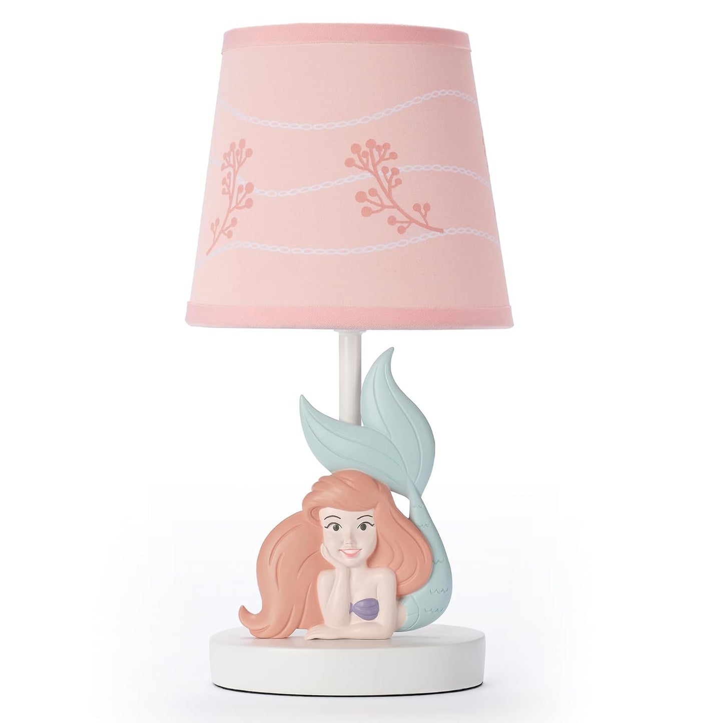 Bedtime Originals Disney Baby the Little Mermaid Ariel Lamp with Shade & Bulb