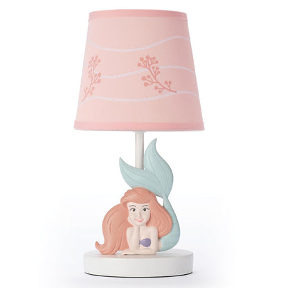 Bedtime Originals Disney Baby the Little Mermaid Ariel Lamp with Shade & Bulb