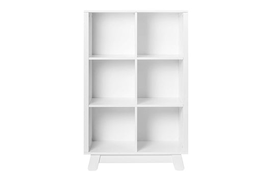 Babyletto Hudson Cubby Bookcase in White