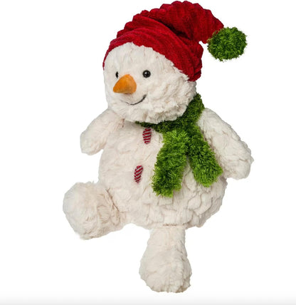 Mary Meyer Stuffed Animal Putty Collection Soft Toy, 10-Inches, Blizzard Snowman