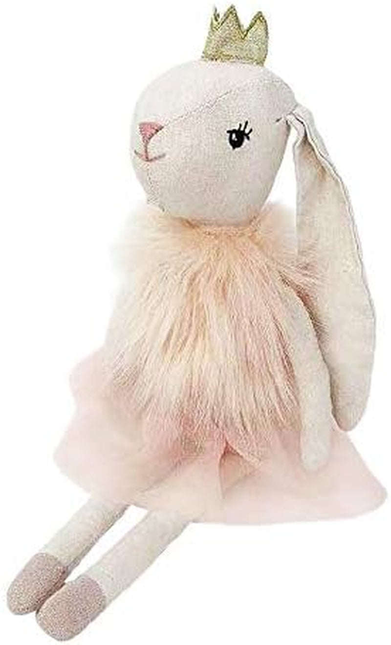 MON AMI Princess Bunny Stuffed Doll - 18", Soft & Cuddly Plush Animal Doll, Use as Toy or Room Décor, Great Gift for Kids of All Ages