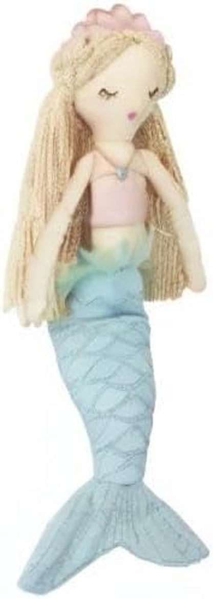 MON AMI Mimi the Mermaid Doll – 18”, Plush Mermaid Gifts for Girls, Use as Toy or Nursery Room Decor, Great Gift for Christmas for Kids of All Ages