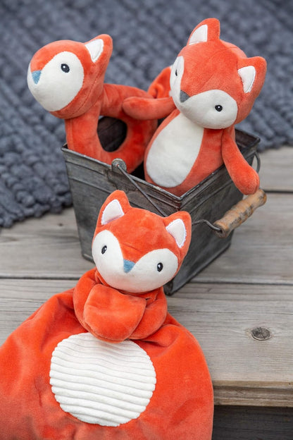 Mary Meyer Baby Rattle Leika Infant Soft Toys, 6-Inches, Little Fox