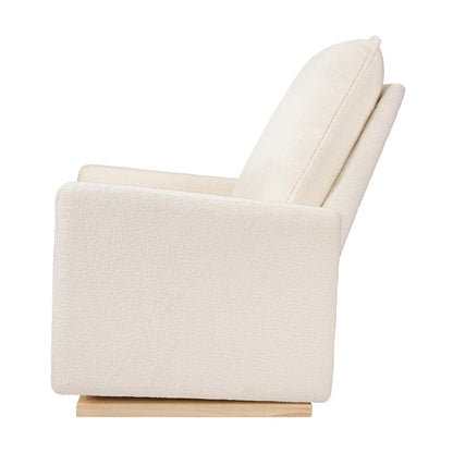 Babyletto Cali Pillowback Chair and a Half Glider, Chantilly Sherpa