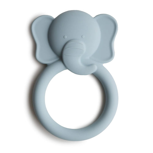 Mushie Silicone Baby Teether Toy | Elephant