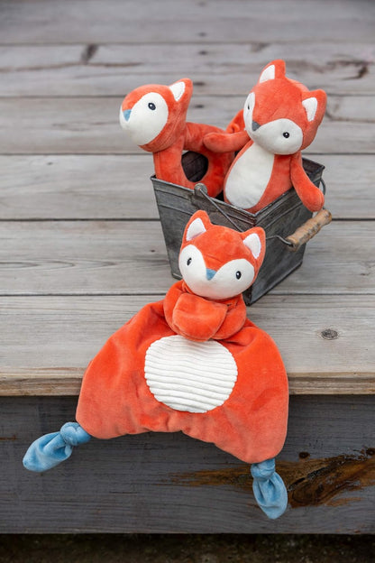 Mary Meyer Baby Rattle Leika Infant Soft Toys, 6-Inches, Little Fox