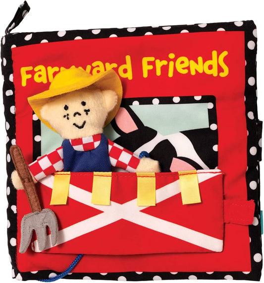 Manhattan Toy Farmyard Friends Soft Activity Book