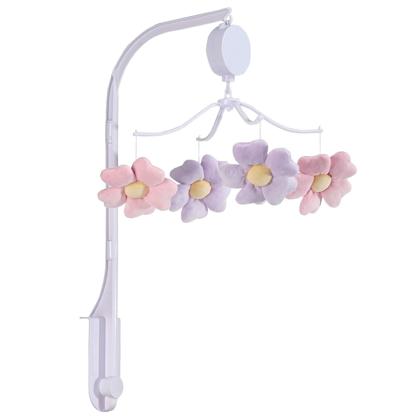 Bedtime Originals Lavender Floral Musical Baby Crib Mobile Soother Toy