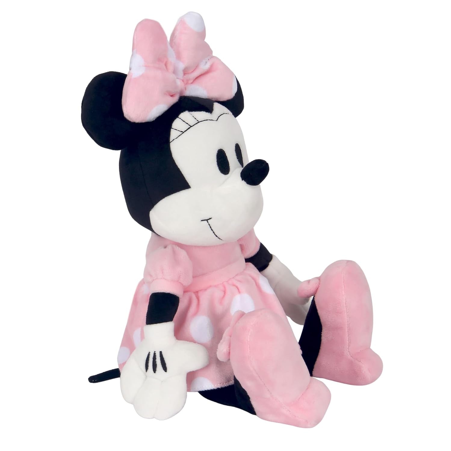 Lambs & Ivy Disney Baby Minnie Mouse Plush Stuffed Animal Toy