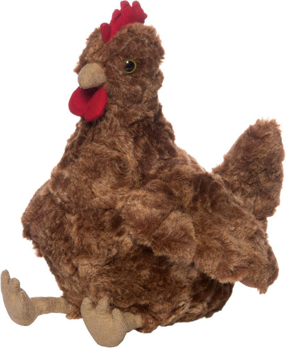 Manhattan Toy Henley Chicken Stuffed Animal, 9"