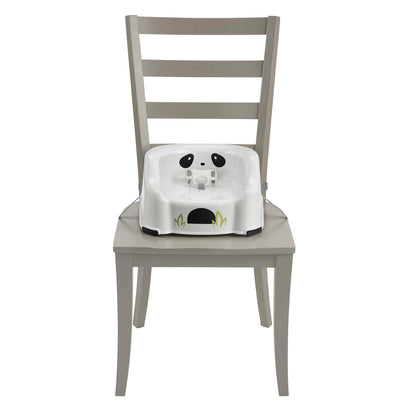 Fisher-Price Toddler Booster Seat Simple Clean & Comfort Panda Chair for Dining Table & Travel with Baby, Contoured Seat