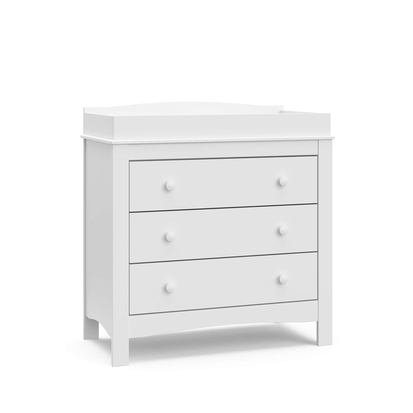 Graco Noah 6 Drawer Double Dresser (White) - GREENGUARD Gold Certified, 6 Drawer Double Dresser for Kids Bedroom or Nursery, Bedroom Furniture Dresser, Universal Design for Nursery and Kids Bedroom