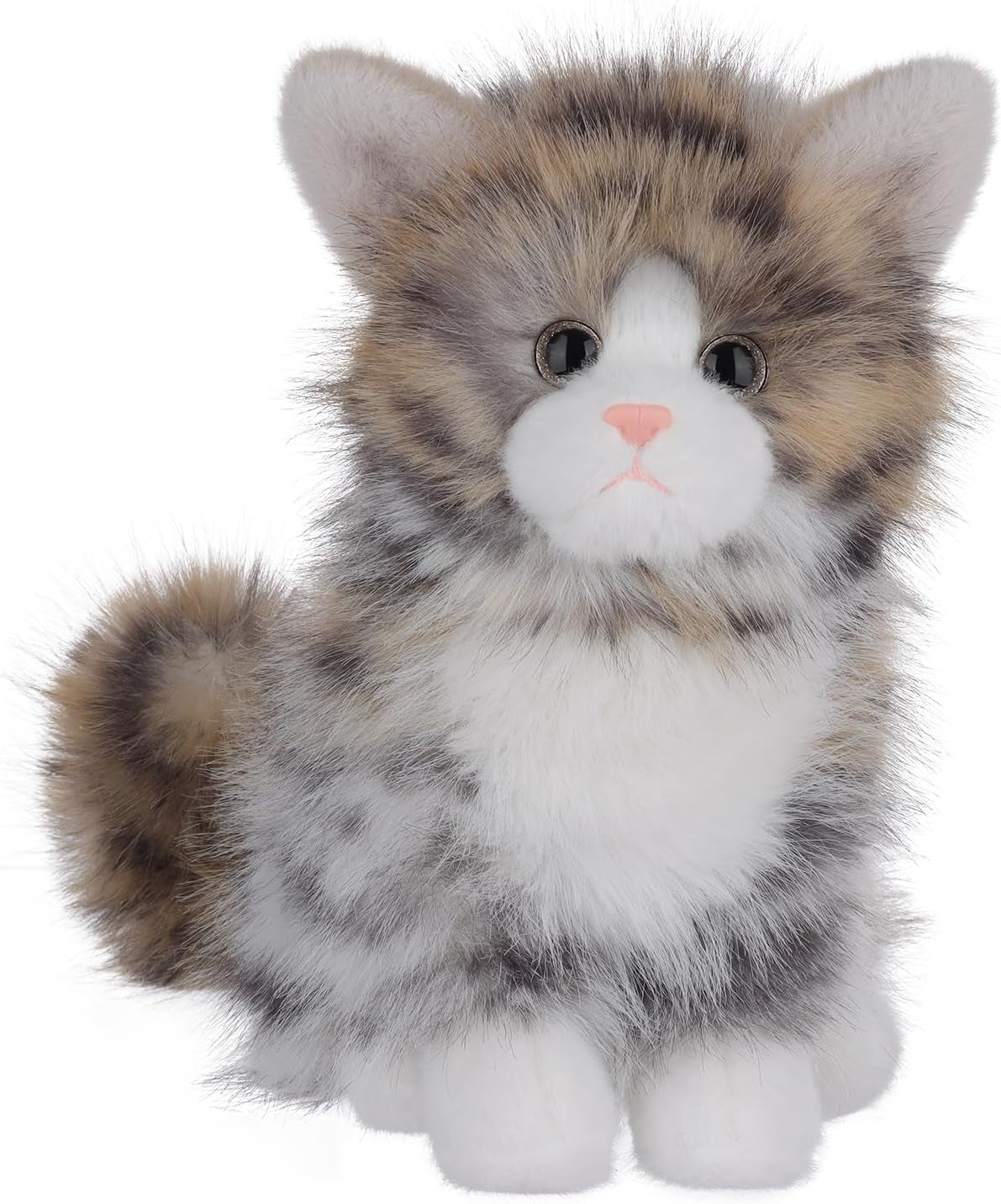 Apricot Lamb Toys Plush Chinese Li Hua Cat Kitten Kitty Stuffed Animal Soft Cuddly Perfect for Kids 9.1 Inches