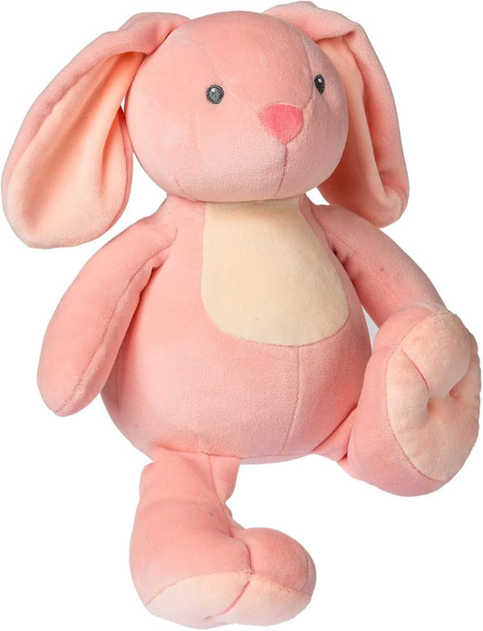 Mary Meyer Stuffed Animal Smootheez Pillow-Soft Toy, 12-Inches, Pink Hippity Hop Bunny