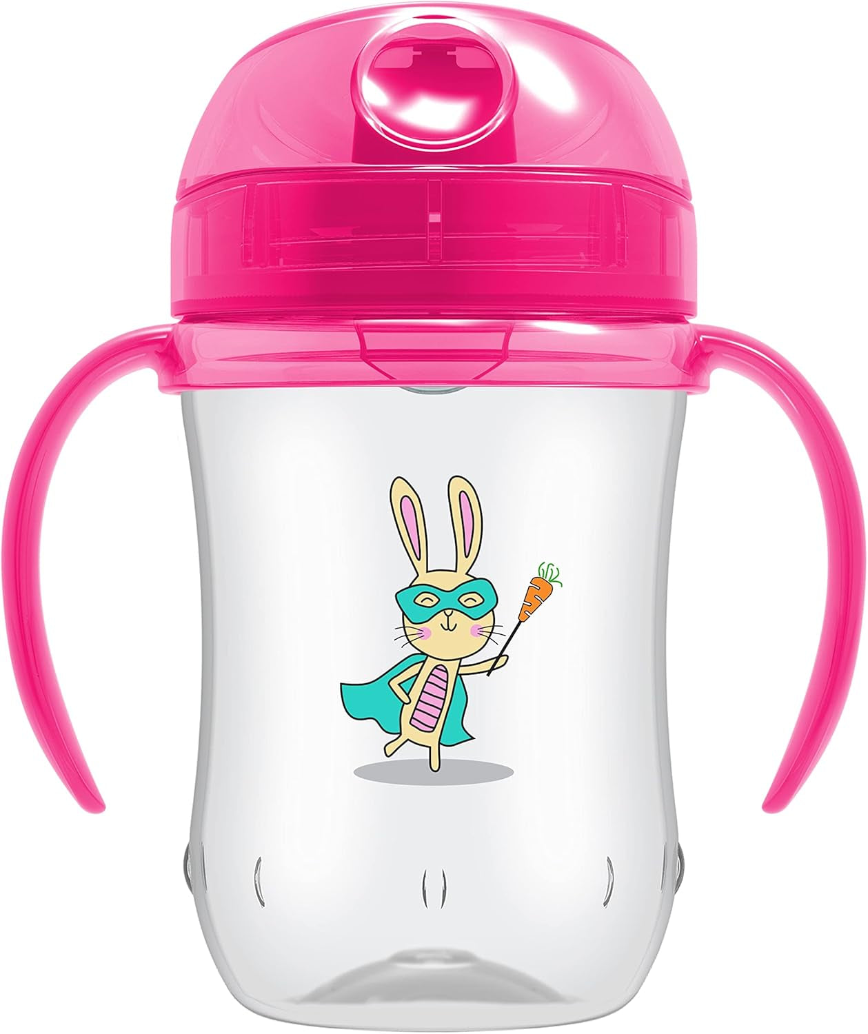 Dr. Brown'S Milestones Soft Spout Sippy Cup with Handles - Pink - 9Oz - 9M+