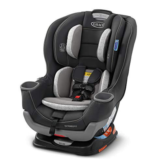 Graco Extend2Fit Convertible Car Seat, Rear-Facing and Forward-Facing, Extended Rear-Facing Seat Option, Redmond, Ideal for Newborns, Infants, and Toddlers