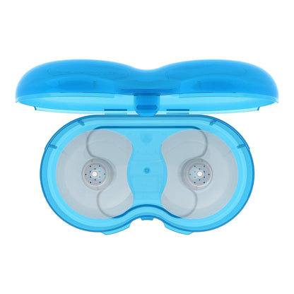 Dr. Brown'S Nipple Shields with Case, Size 2 - 25 Mm and Up, Stretch Fit, for Latch Difficulties, Flat/Inverted Nipples, Silicone Nipple Shield