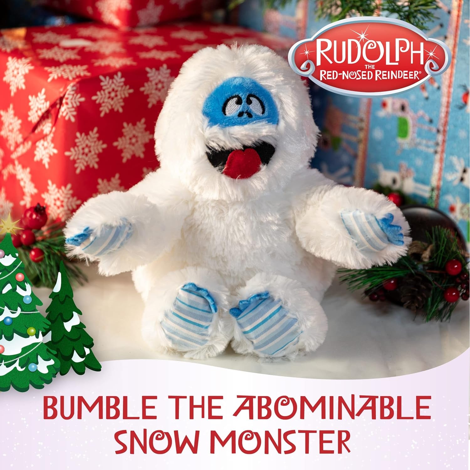 Bumble the Abominable Snow Monster - Stuffed Animal Plush Toy