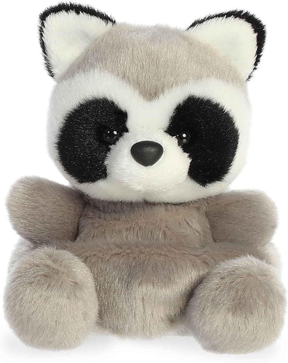 Aurora® Adorable Palm Pals™ Rascal Raccoon™ Stuffed Animal - Pocket-Sized Play - Collectable Fun - Gray 5 Inches