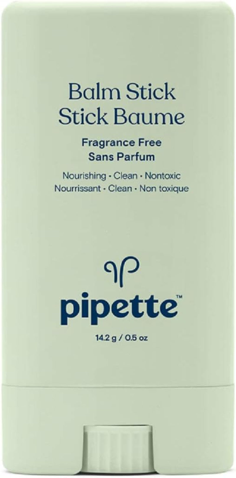 Pipette Balm Stick for Dry Skin, Easy Application, Mess-Free, Ultra-Moisturizing, Diaper Balm, 0.5 Oz