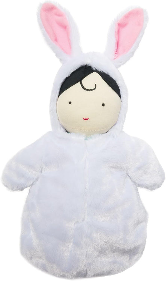 Manhattan Toy Snuggle Baby Doll & Hooded Bunny Sleep Sack