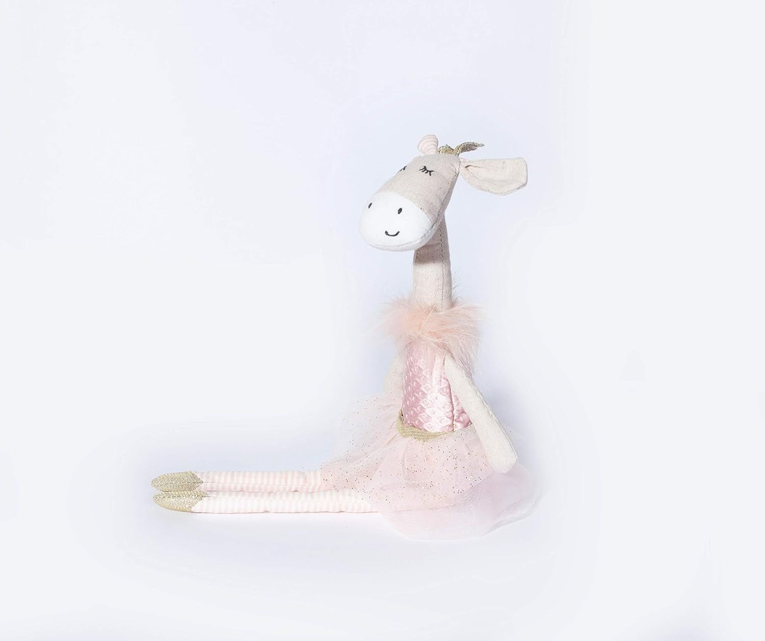 MON AMI Giraffe Ballerina Doll - 15", Plush Giraffe Stuffed Animal Doll, Use as Toy or Room Decor, Great Gift for Kids of All Ages