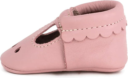 Freshly Picked Soft Sole Mary Jane Moccasins, Baby Girl/Toddler Shoes, Multiple Sizes and Colors