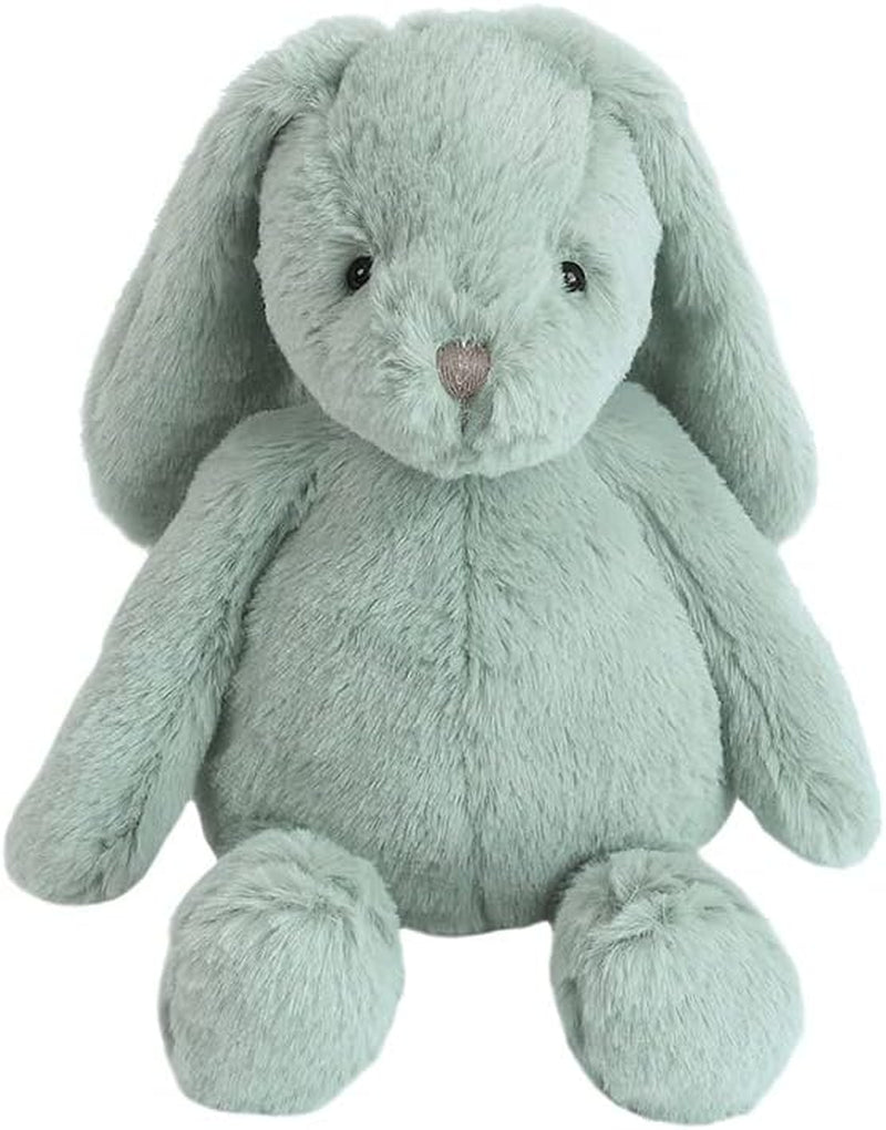 MON AMI Clover the Bunny Stuffed Animal – 11” Sage Green, Soft & Cuddly, Huggable Rabbit Plush Toy, Nursery Décor, Easter for Kids of All Ages