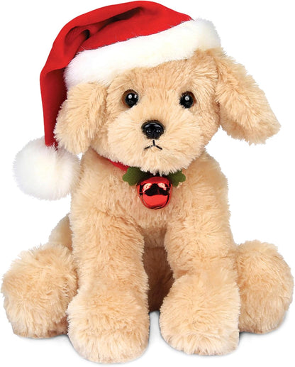 Bearington Chilly the Stuffed Dog, 7.5 Inch Dog Plush, Christmas Dog Stuffed Animal