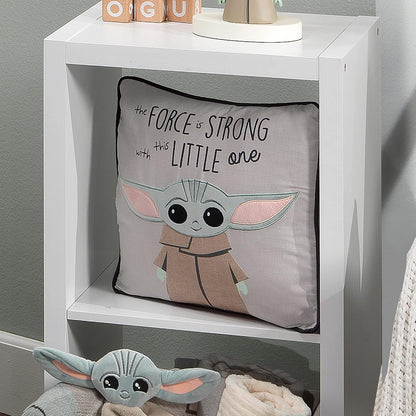 Lambs & Ivy Star Wars the Child/Baby Yoda Decorative Nursery Throw Pillow