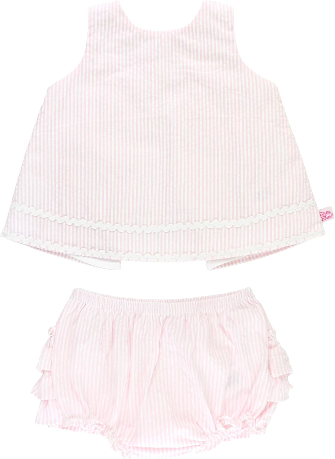 Rufflebutts Baby/Toddler Girls Swing Top & Bloomer Coordinated Set