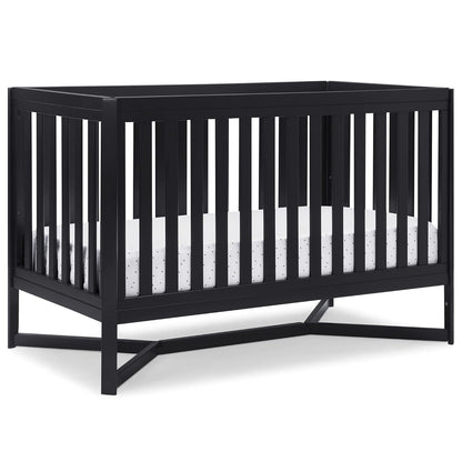 Delta Children Tribeca 4-In-1 Baby Convertible Crib, Grey