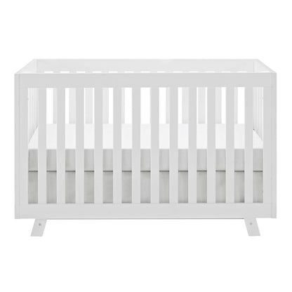 Storkcraft Beckett Convertible Crib (White) – Converts from Baby Crib to Toddler Bed and Daybed, Fits Standard Full-Size Crib Mattress, Adjustable Mattress Support Base