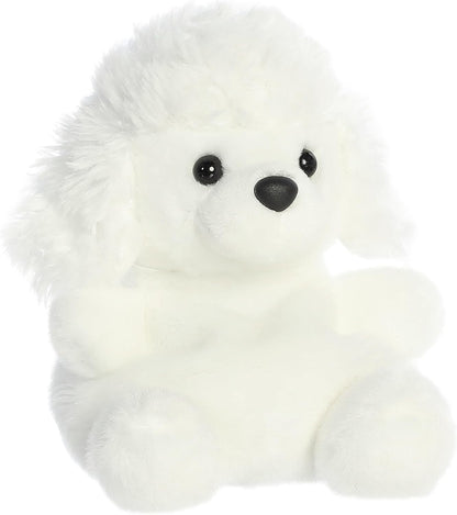 Aurora® Adorable Palm Pals™ Lulu Poodle™ Stuffed Animal - Pocket-Sized Play - Collectable Fun - White 5 Inches