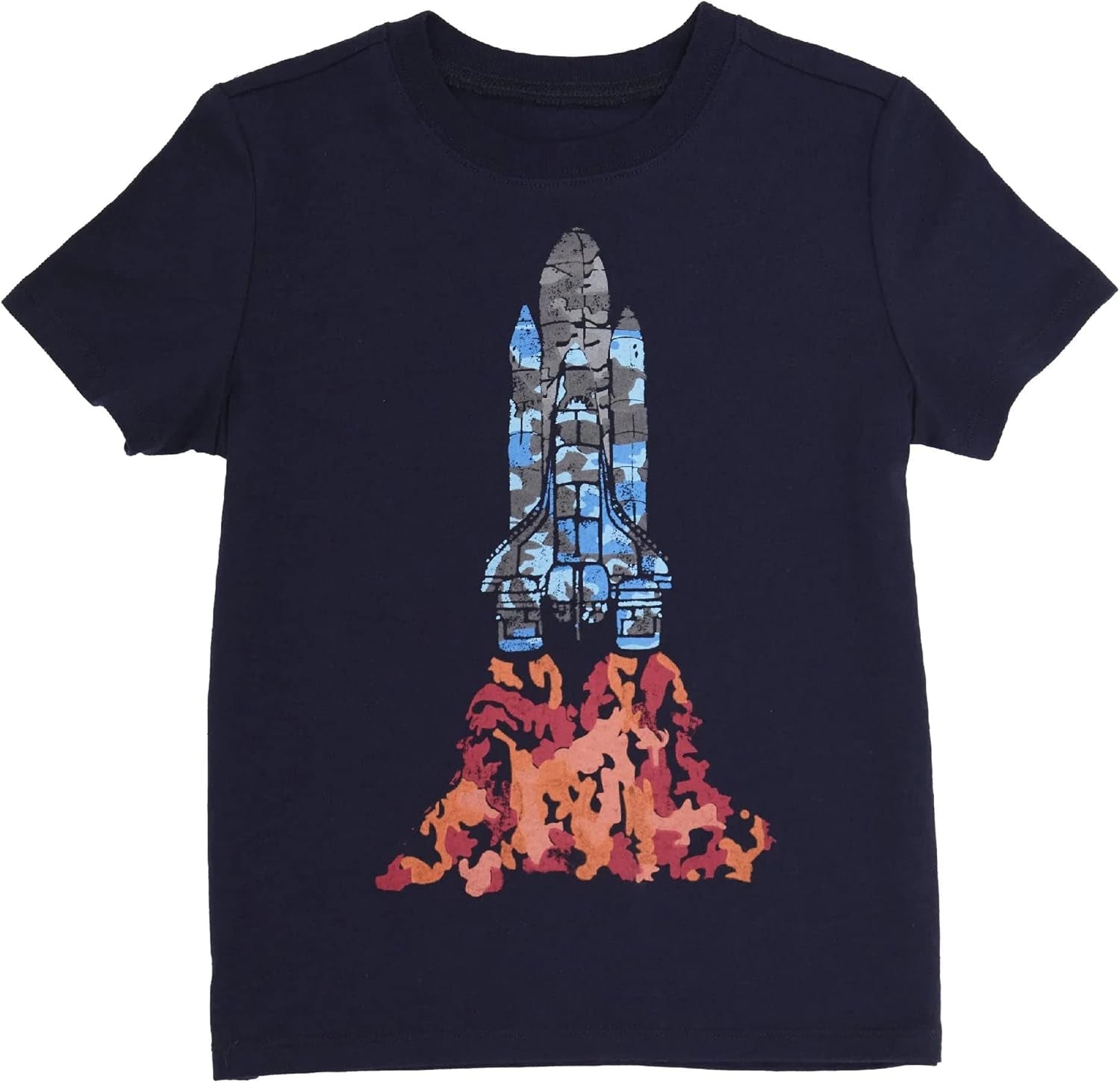 Andy & Evan Boys' Graphic Tee-Shirts, Breathable Lightweight Spring Summer Shirts for Boys and Kids, Stylish Designs