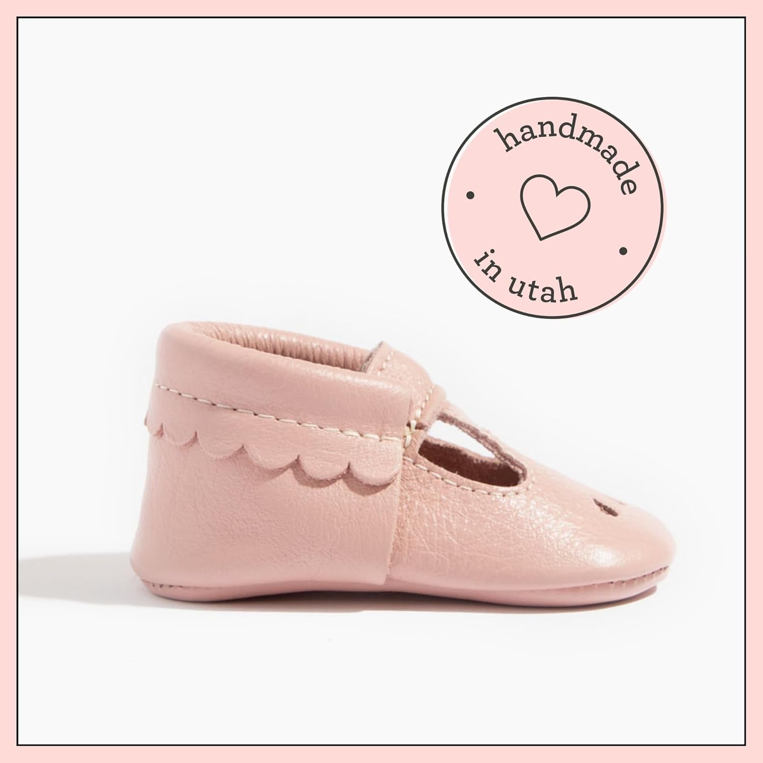 Freshly Picked Soft Sole Mary Jane Moccasins, Baby Girl/Toddler Shoes, Multiple Sizes and Colors