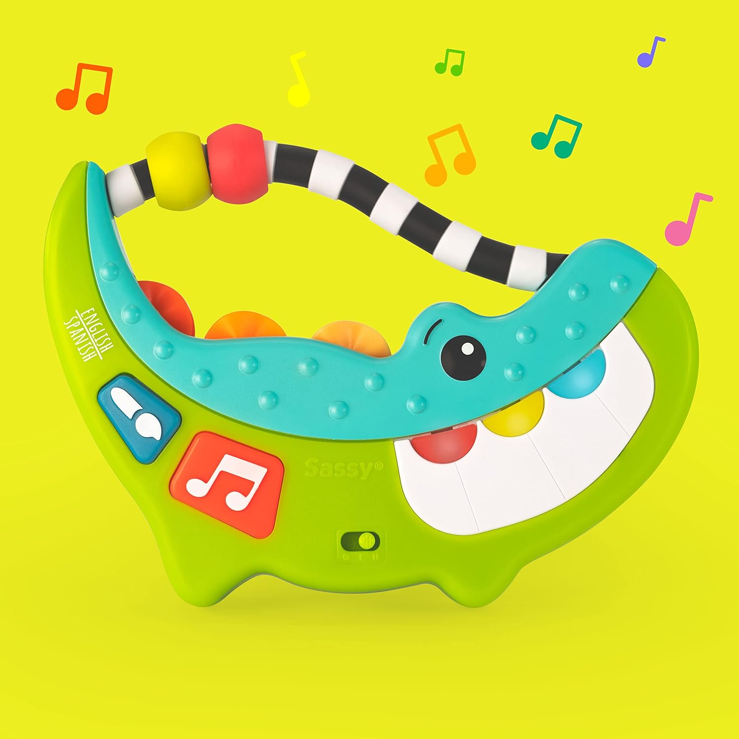 Sassy Rock-A-Dile Musical Toy