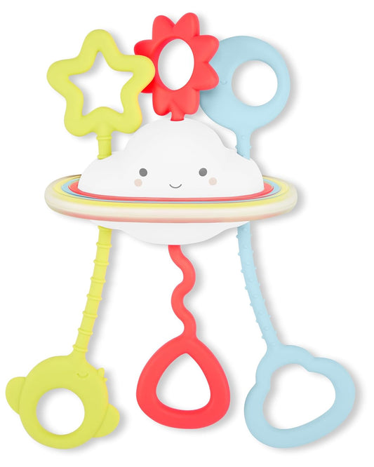 Skip Hop Baby Sensory Toy Pull & Play Silver Lining Cloud Age 6M+