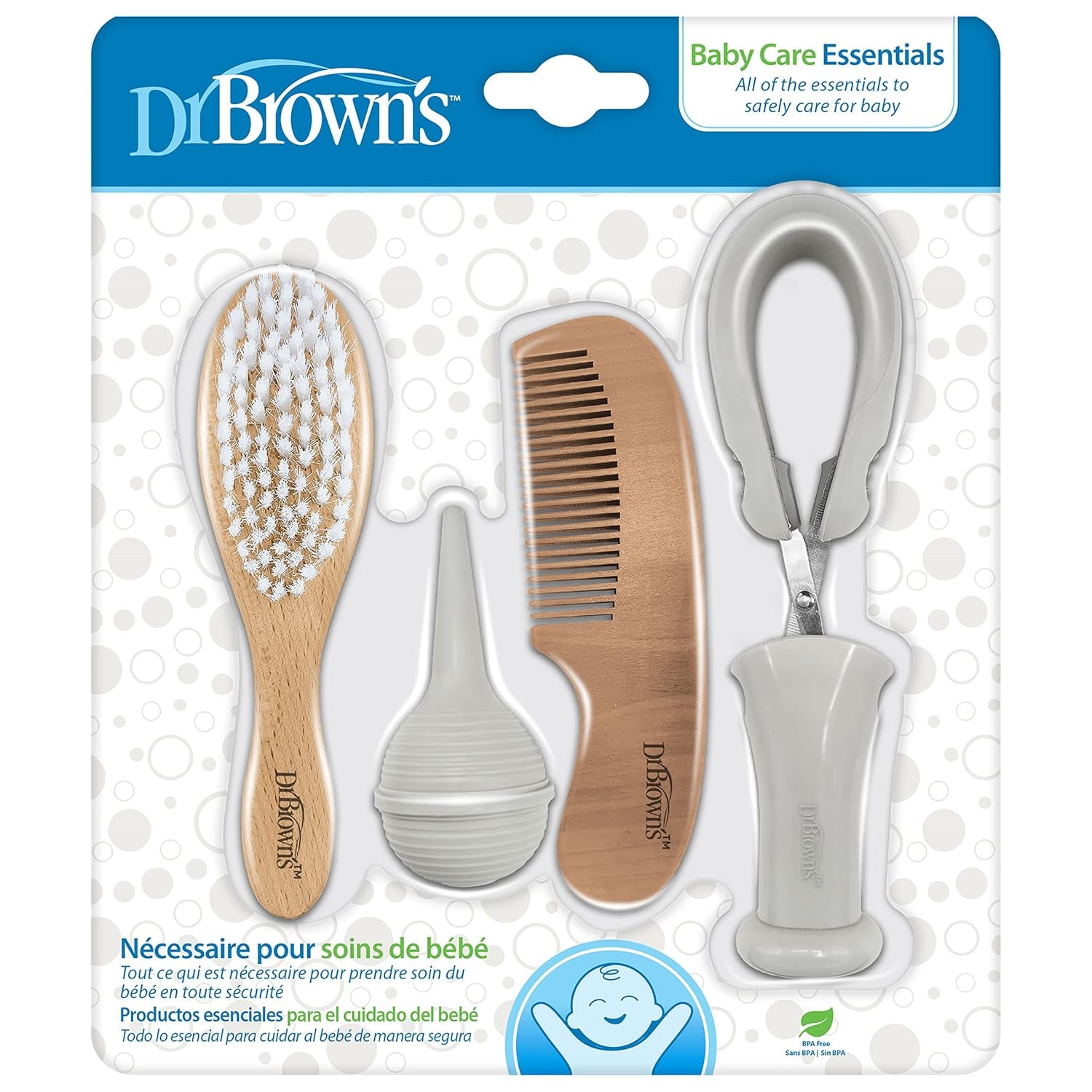 Dr. Brown'S Healthy Baby Essentials Care Kit for Infant & Baby, BPA Free