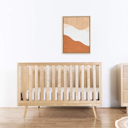 Nifty Timber 3-In-1 Crib in Natural Birch, Greenguard Gold Certified